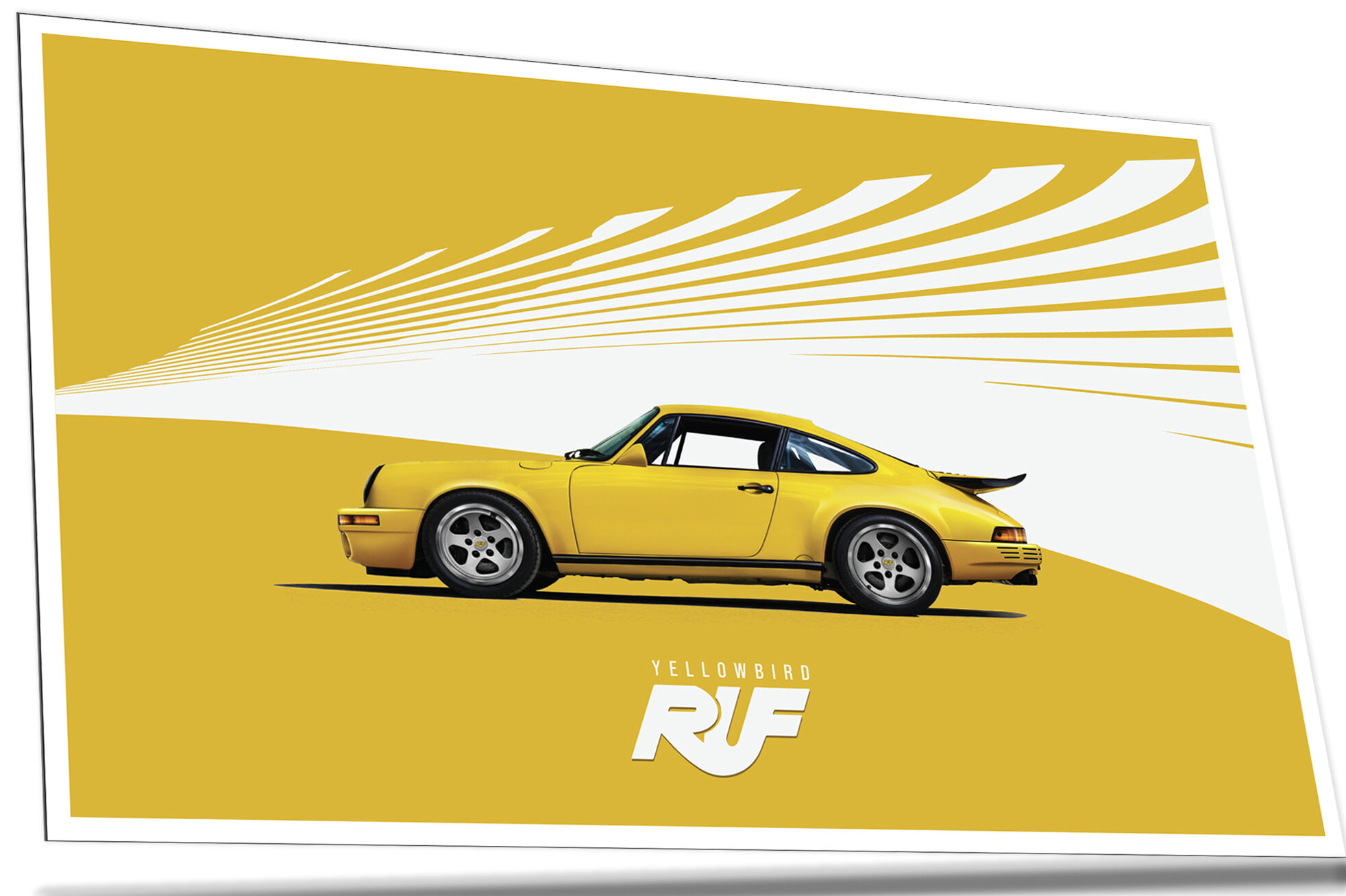 The Air Factor-ALUMINUM POSTERS Ruf Yellowbird 911 Porsche